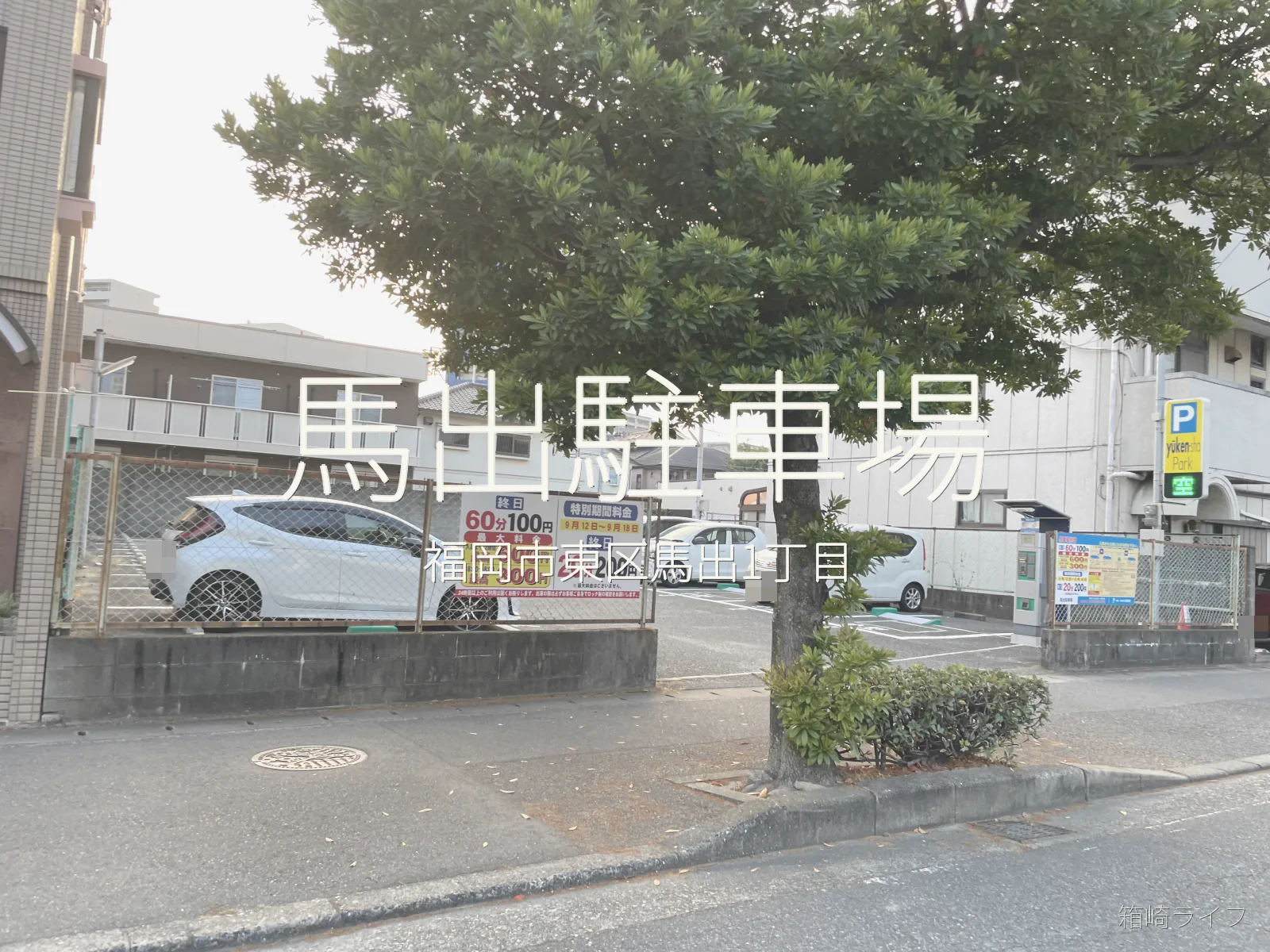 馬出駐車場の写真