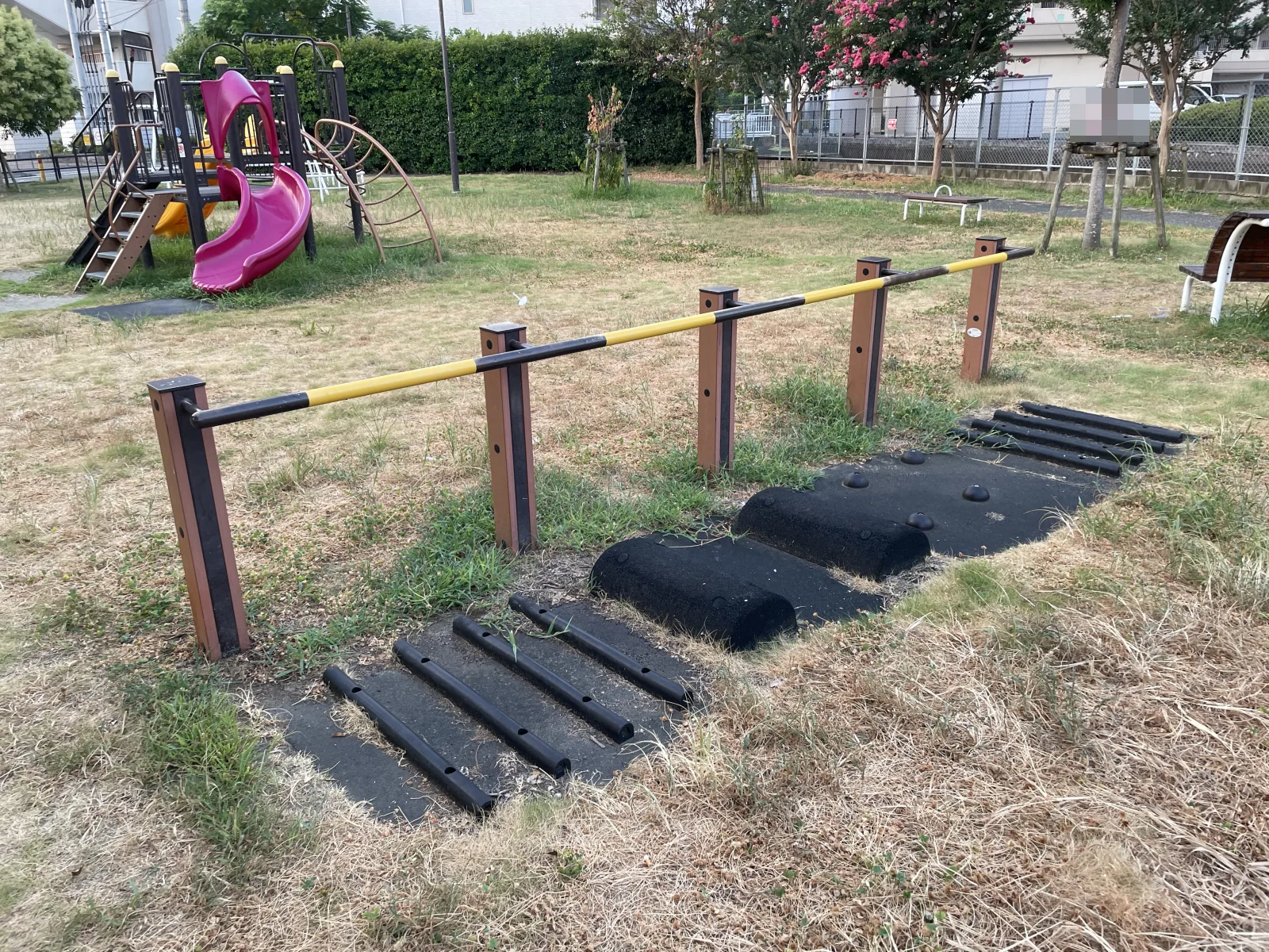 ふれあい公園の設備・遊具写真