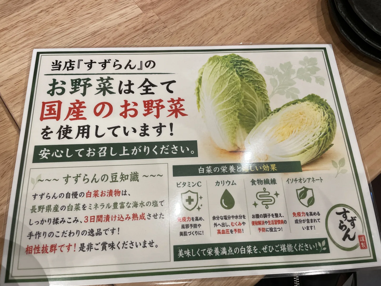 焼鳥麺や　すずらん　箱崎店の注意事項・利用規約写真