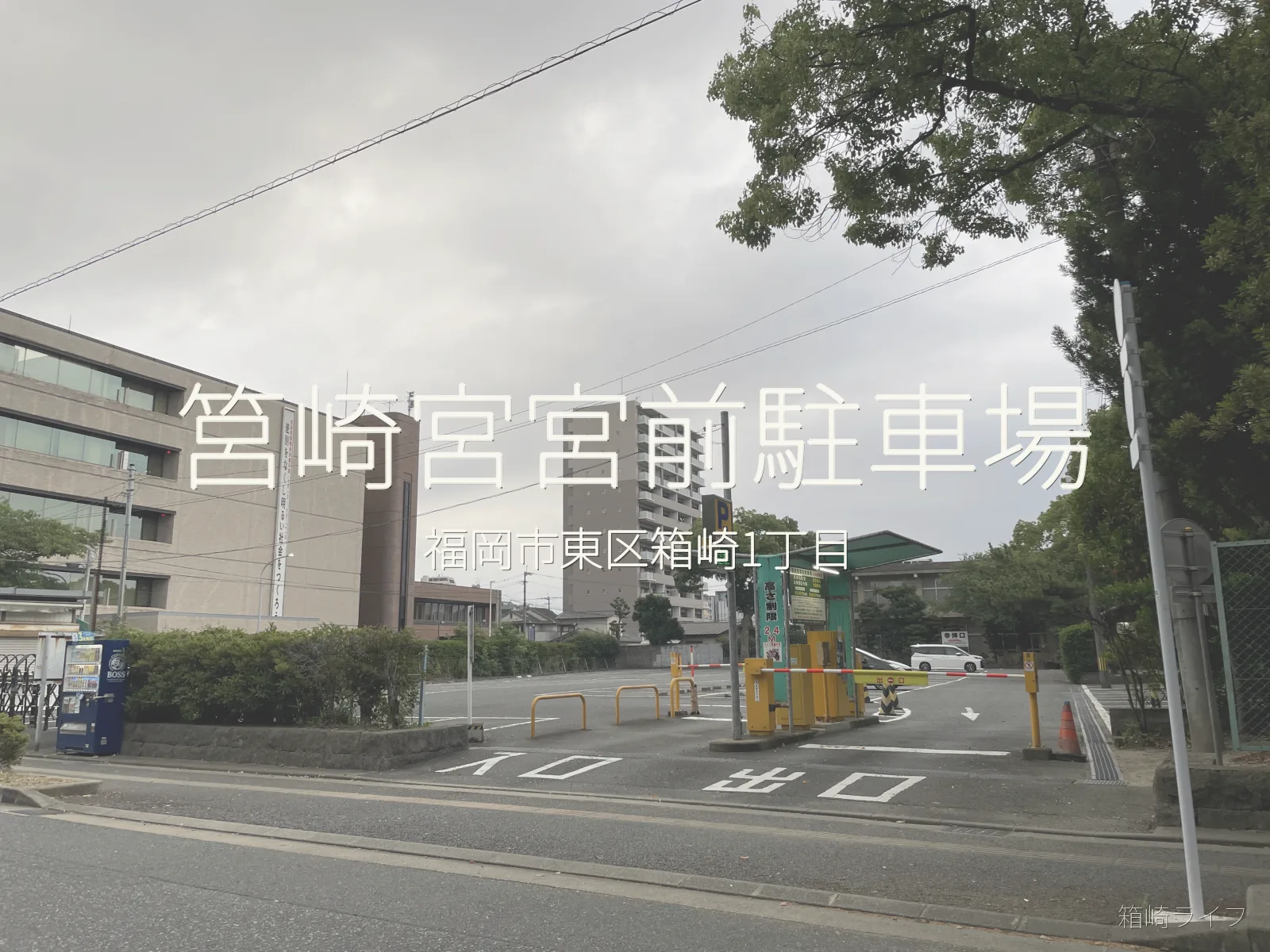 筥崎宮宮前駐車場の写真